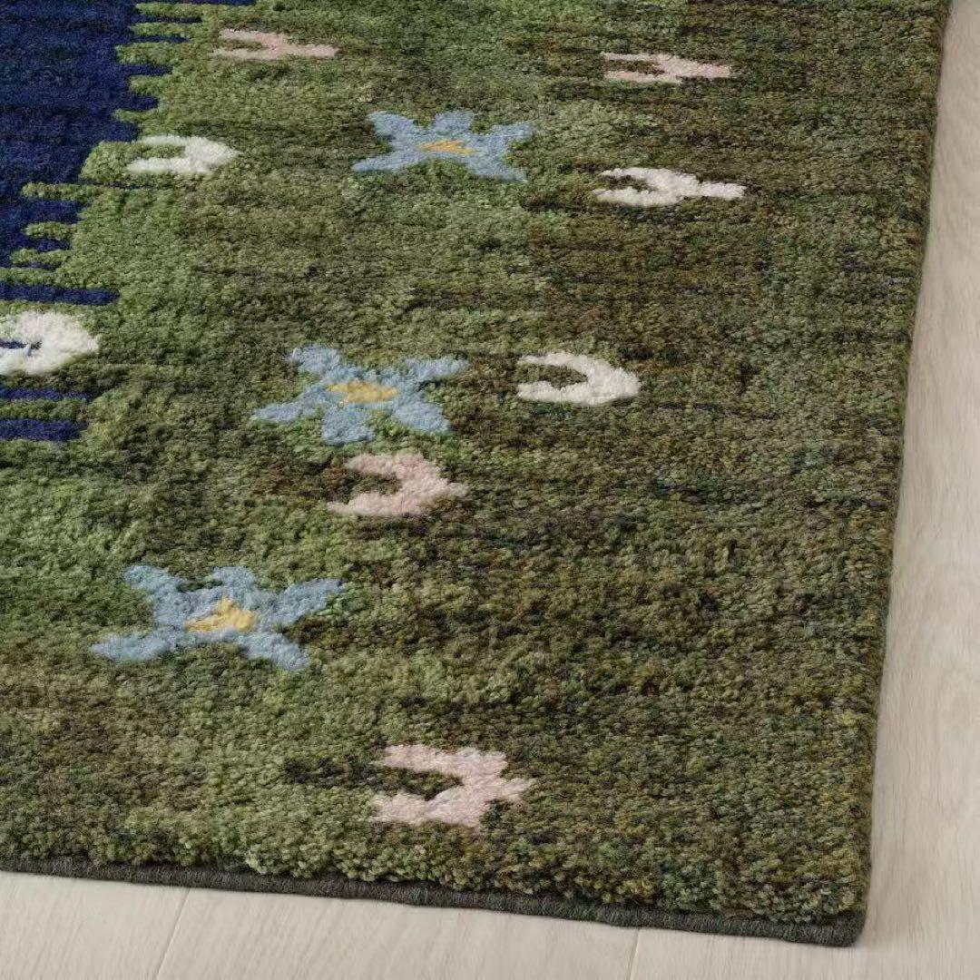 グロッドスヴィンゲルラグ パイル短, マルチカラー/ハンドメイド