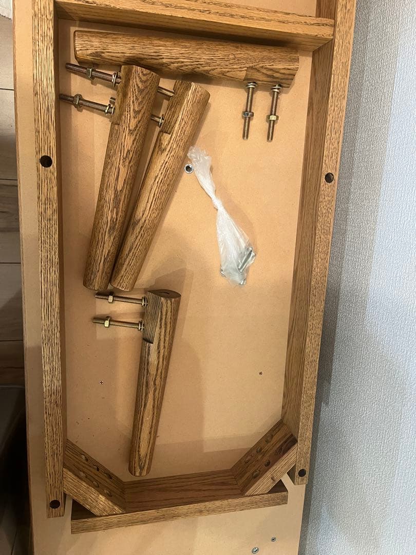 MOMO NATURAL サイドボード用オーク材脚