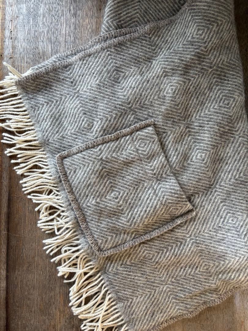マリア ポケット ショール ラプアンカンクリ ストール 膝掛け ブランケット