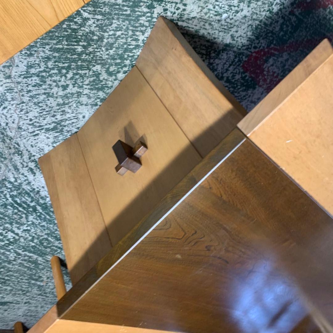 I366\" 現状品 karimoku/飛騨産業 ダイニングセット 4点