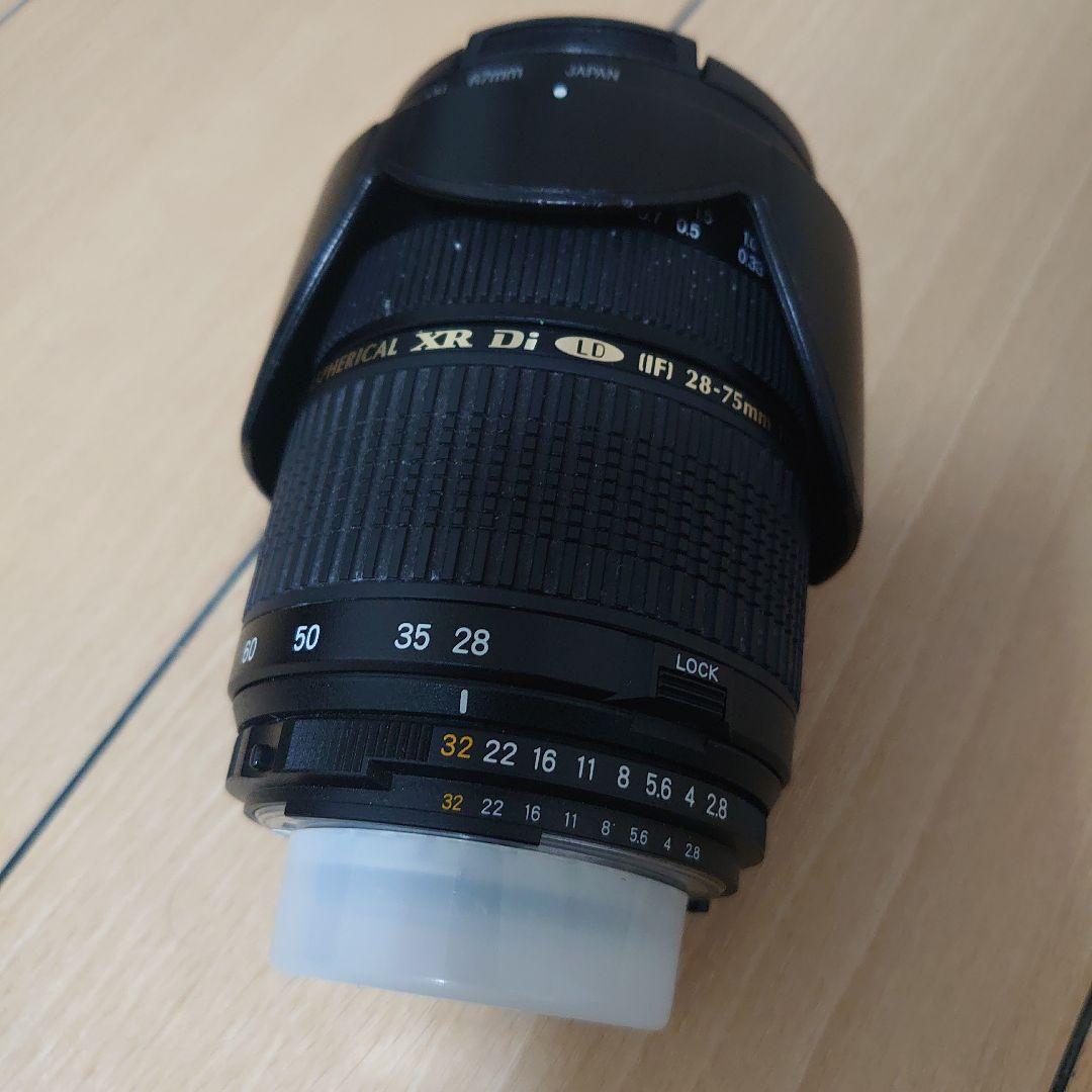 TAMRON AF 28-75mm macroレンズ(レンズフィルター付)