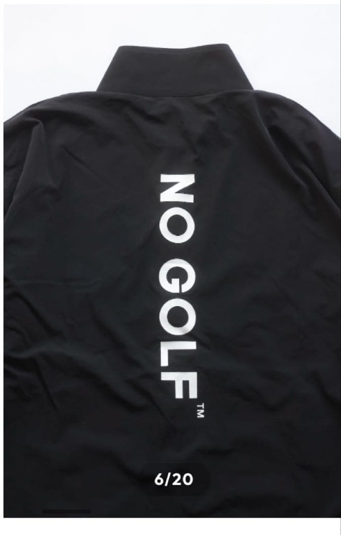 メンズウェア NO GOLF WINDBREAKER JACKET L