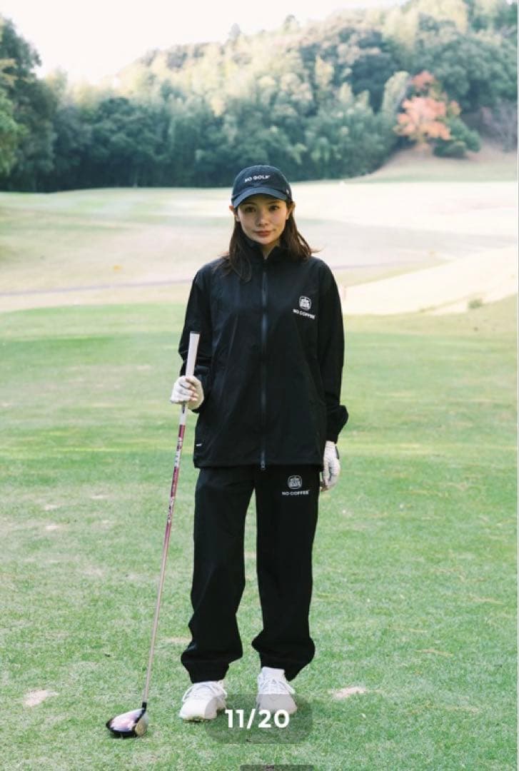 メンズウェア NO GOLF WINDBREAKER JACKET L