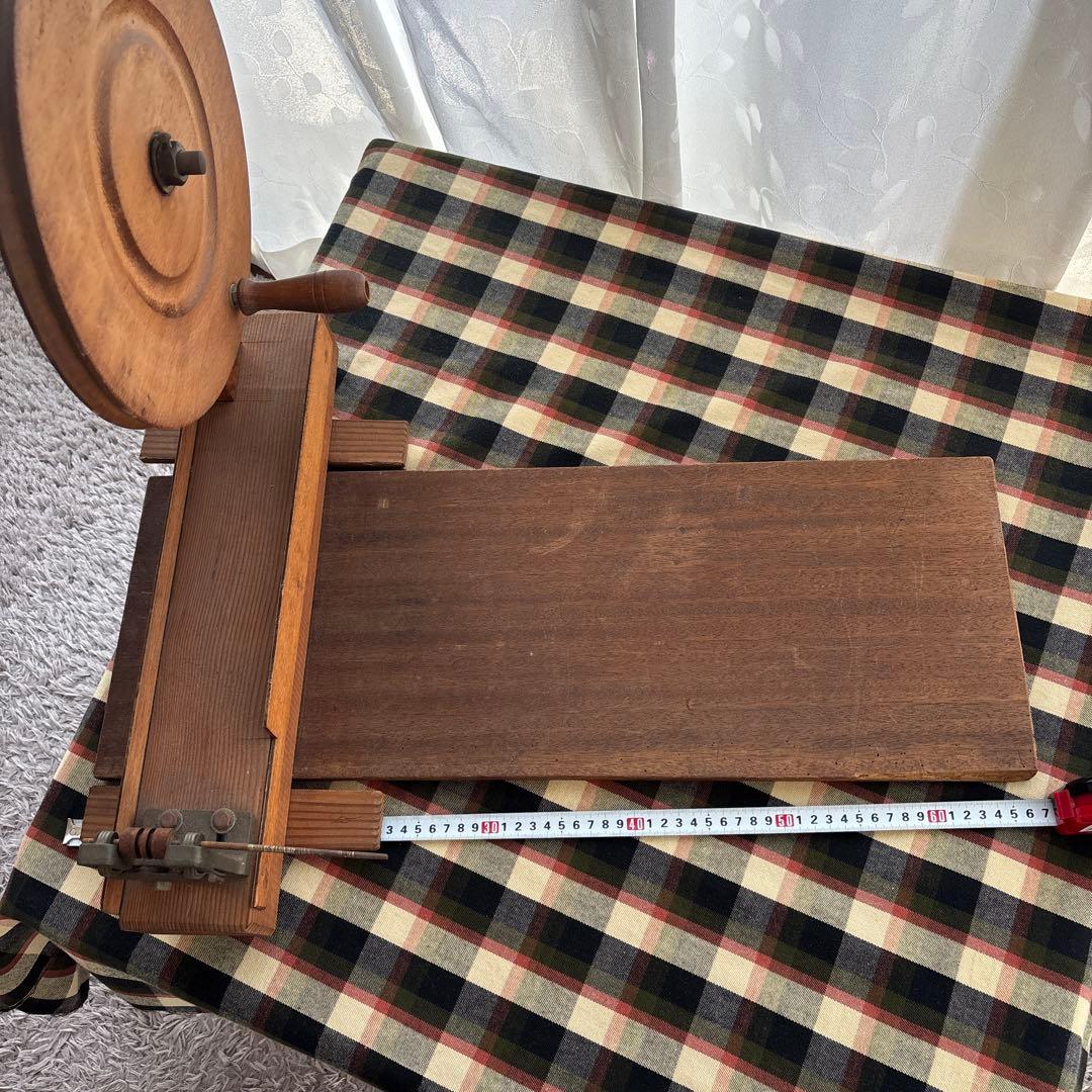 糸巻き機、機織り小物