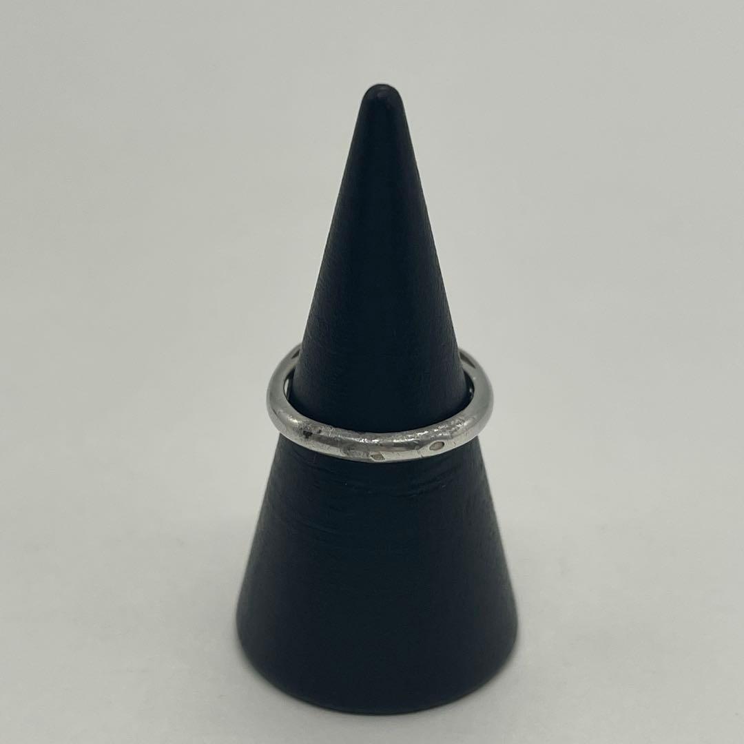 エルメス HERMES シェーヌダンクル リング 9号 SV YG コンビ