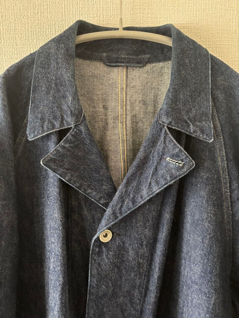 21SS comoli デニムカバーオール　サイズ3