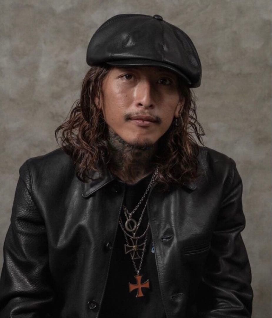 希少OLD JOE オールドジョー オールレザー キャスケット 山田蓮 森下直哉