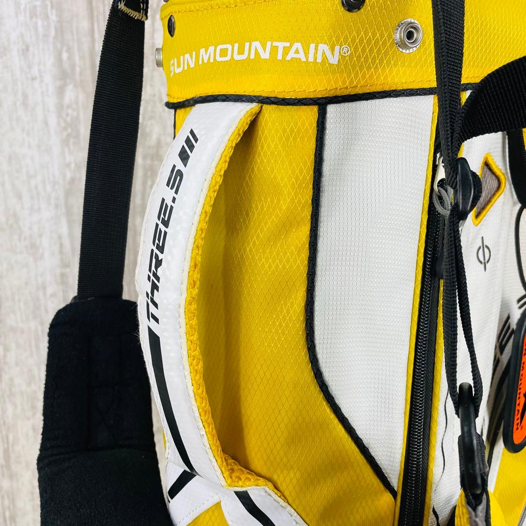 【美品】 SUN MOUNTAIN THREE.S スタンド式 キャディバッグ