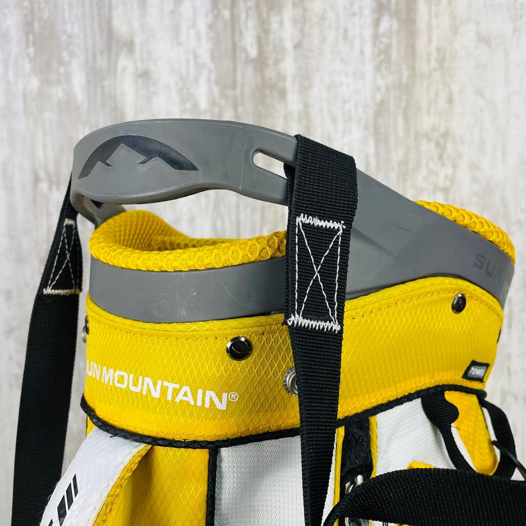 【美品】 SUN MOUNTAIN THREE.S スタンド式 キャディバッグ