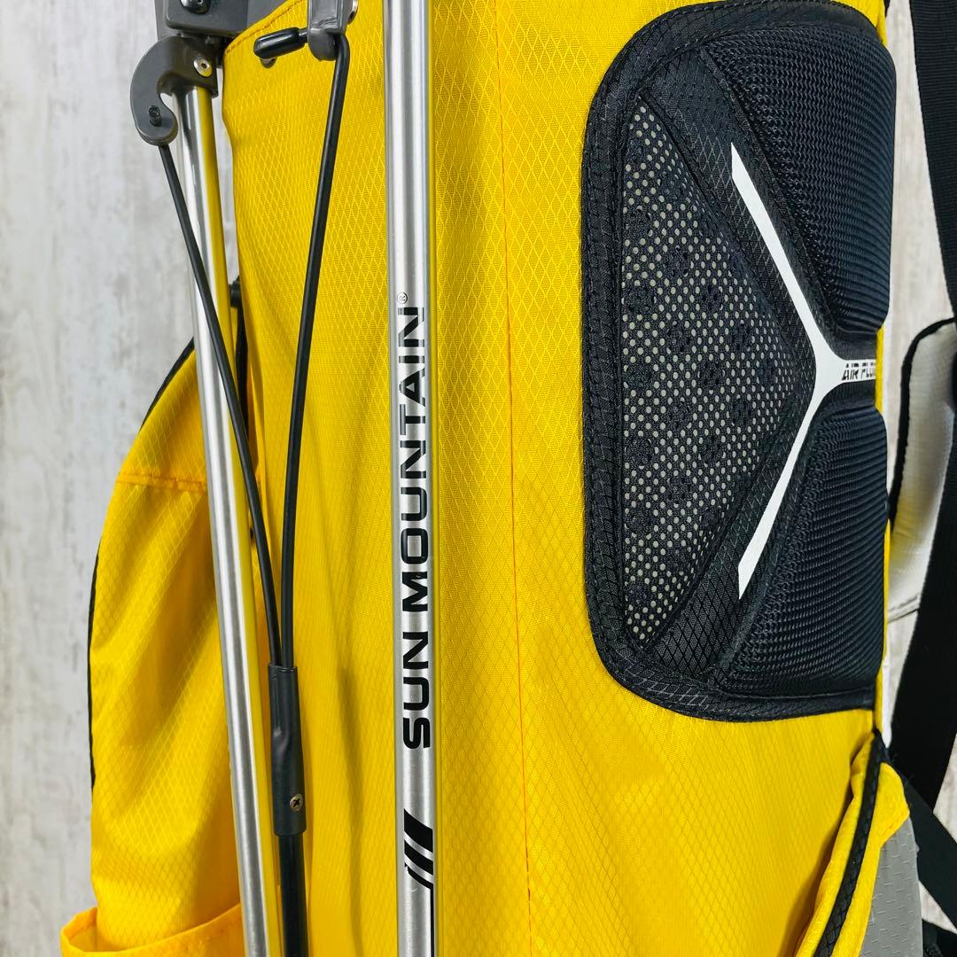 【美品】 SUN MOUNTAIN THREE.S スタンド式 キャディバッグ