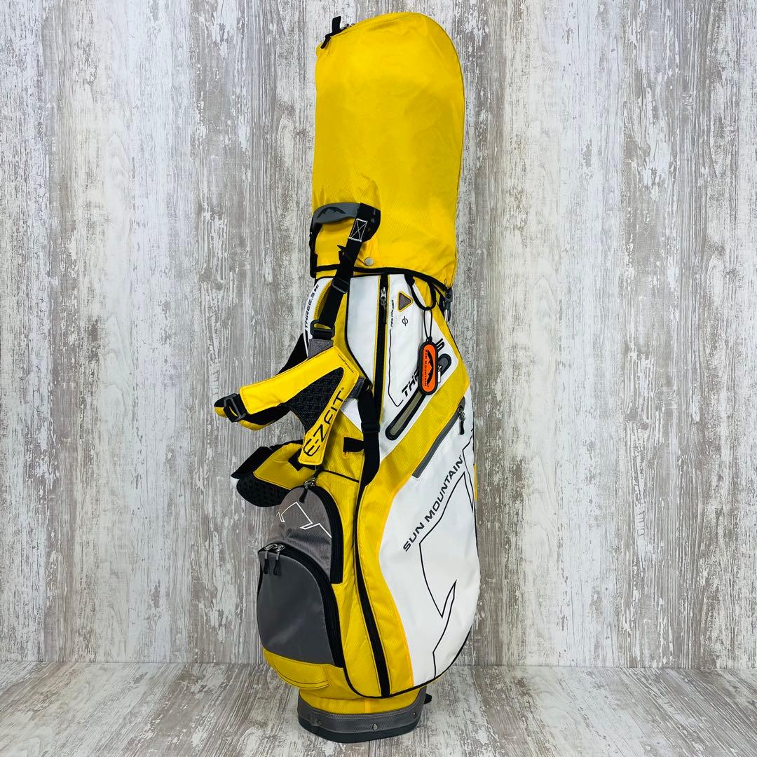 【美品】 SUN MOUNTAIN THREE.S スタンド式 キャディバッグ