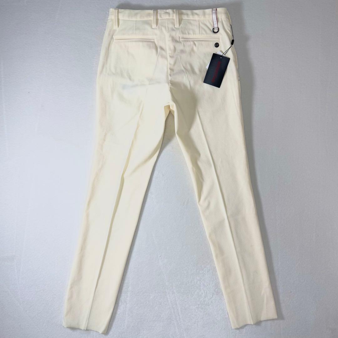 未使用品 BRIEFING ブリーフィング コーデュロイパンツ アイボリー M