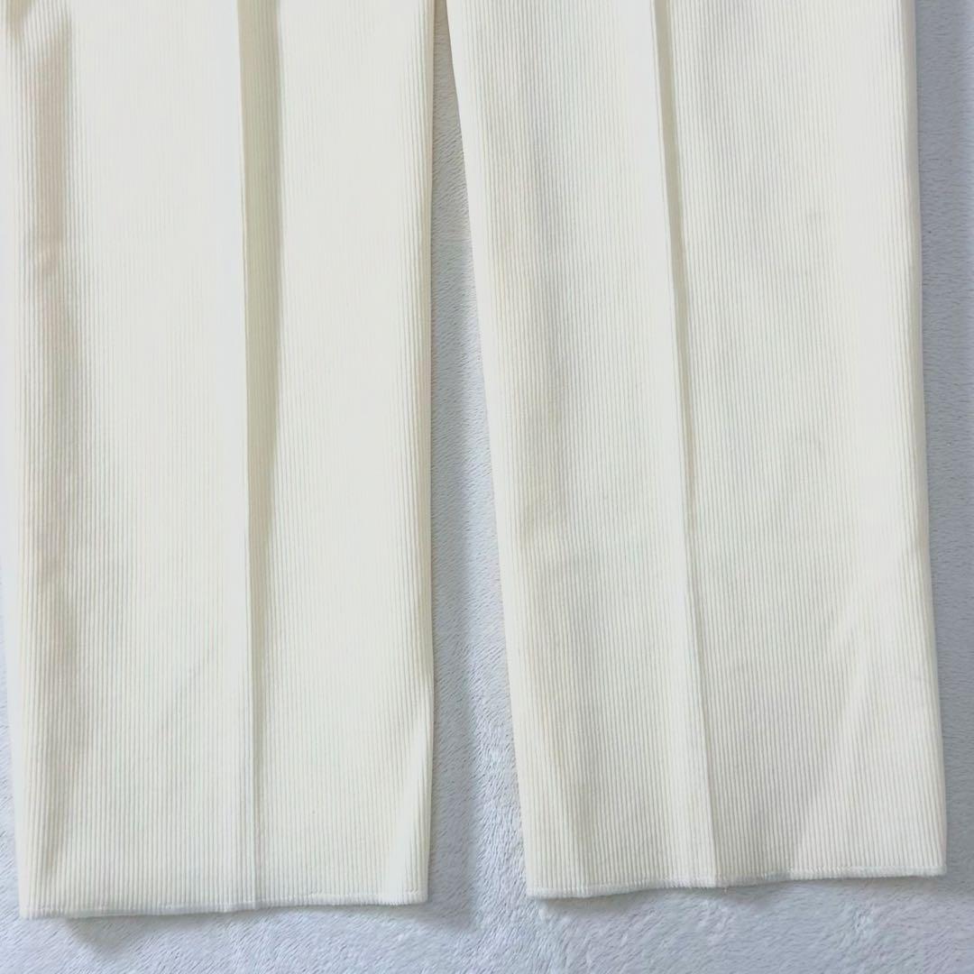 未使用品 BRIEFING ブリーフィング コーデュロイパンツ アイボリー M