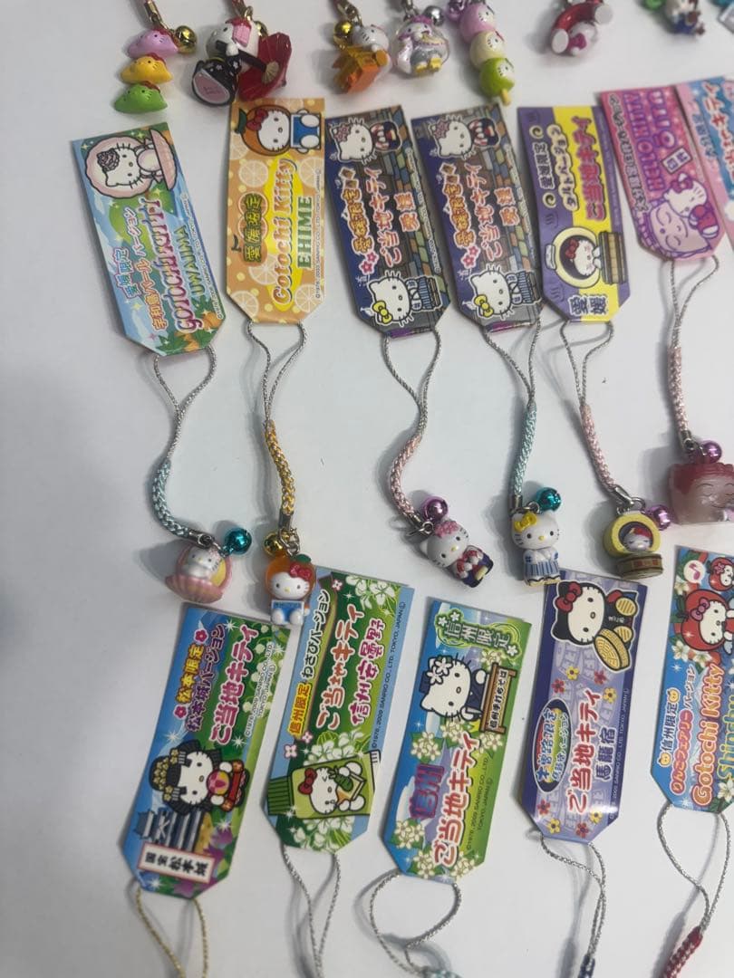 星*奨様 【レアあり】ご当地キティ　根付ストラップ　セット①