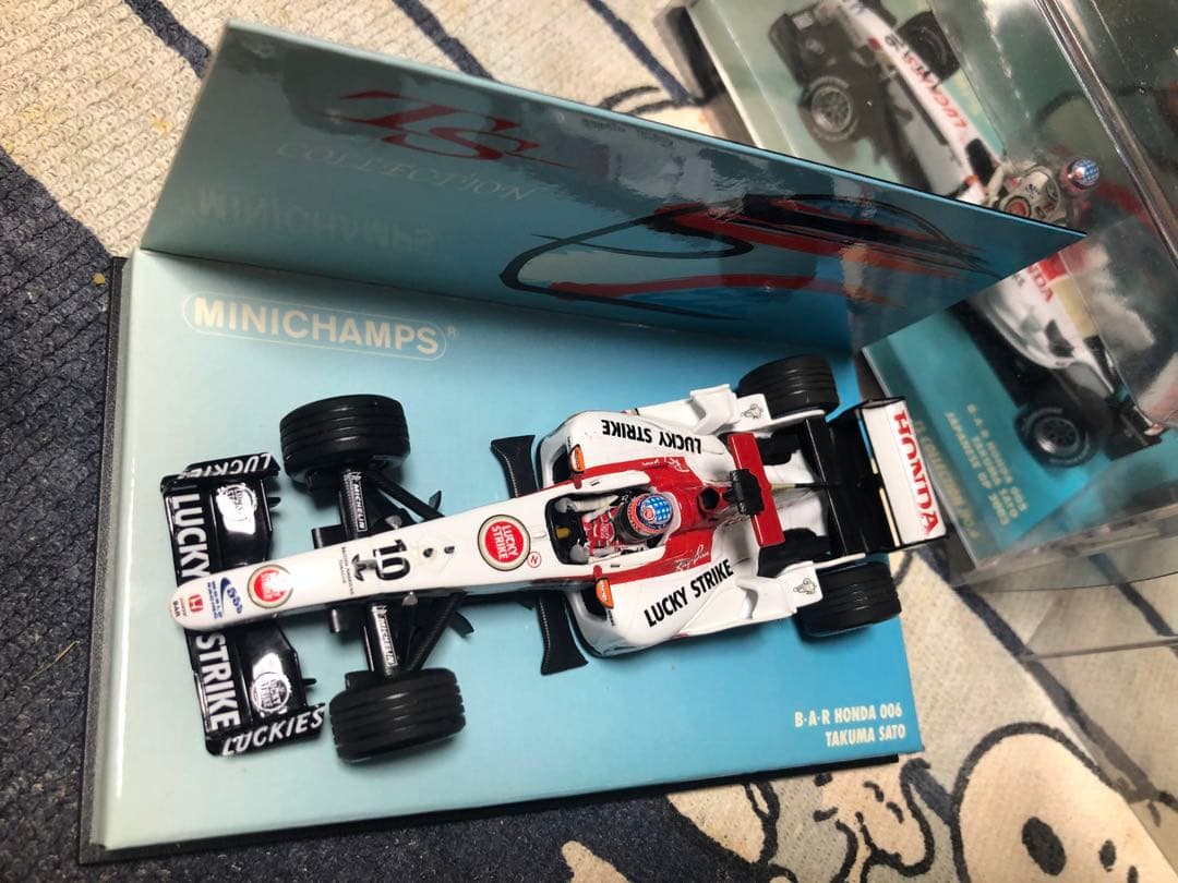 1/43 BAR005 &006 Honda 佐藤琢磨コレクション