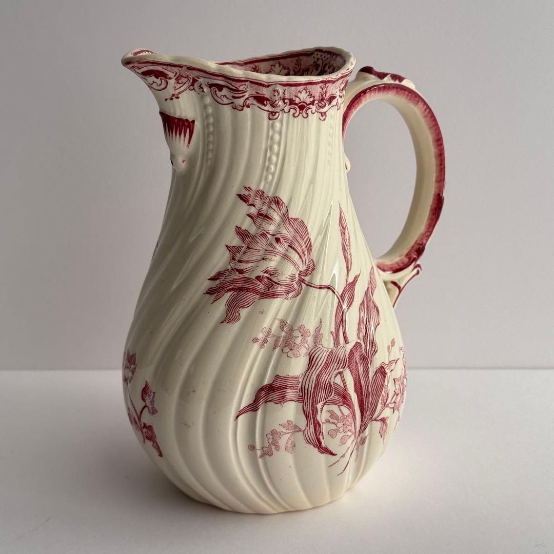 フランスアンティーク サルグミンヌ Fontanges ミルクピッチャー 美品