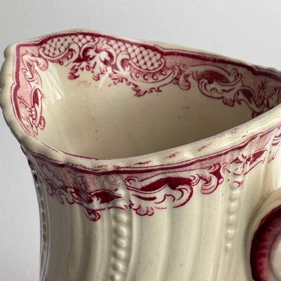 フランスアンティーク サルグミンヌ Fontanges ミルクピッチャー 美品