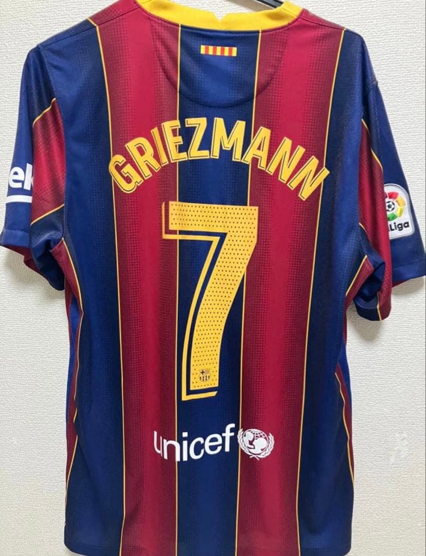 FCバルセロナ 20-21 アントワーヌ・グリーズマン ユニホーム 7番