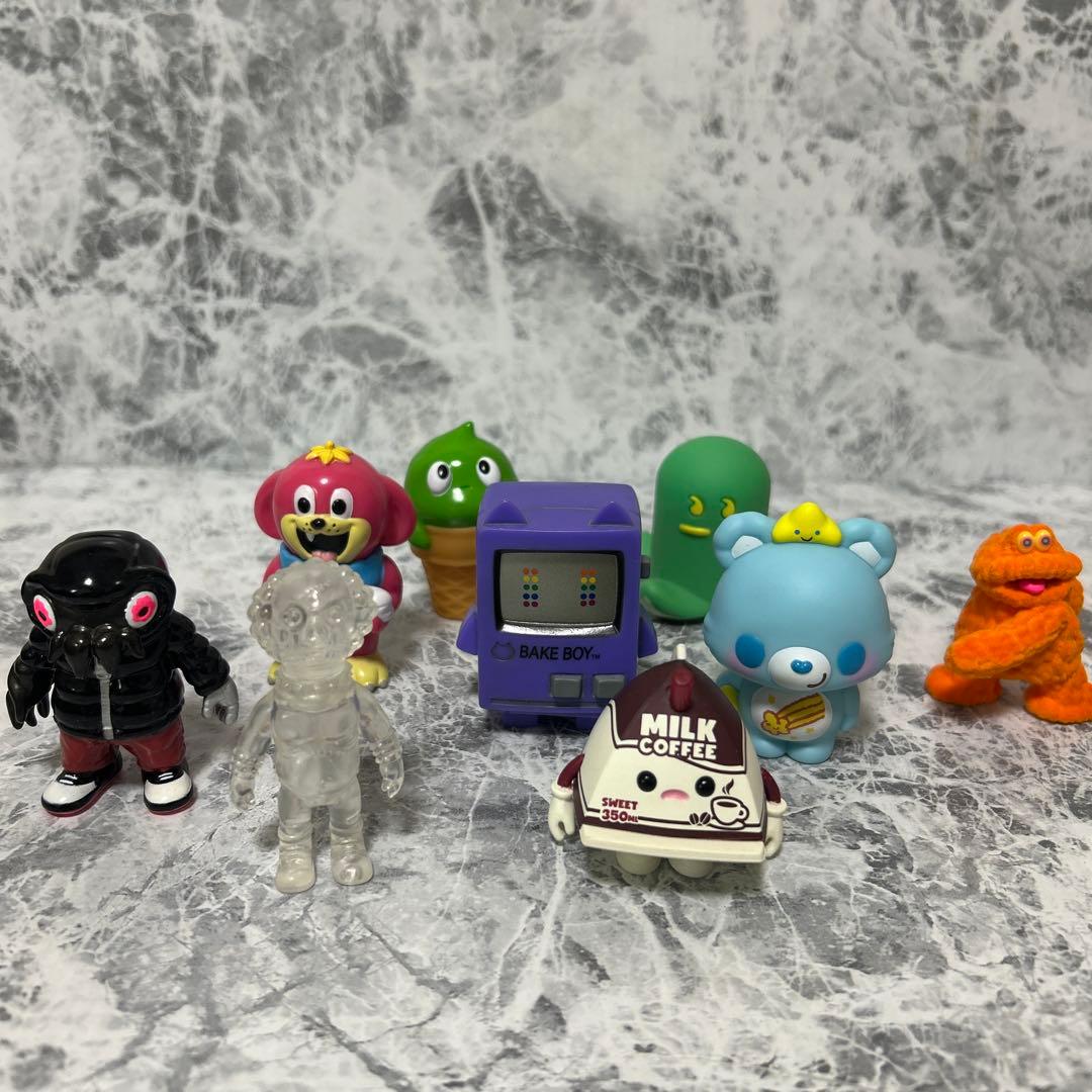 アートトイ ガチャ カプセルトイ まとめ売り セット vag ソフビ 9個