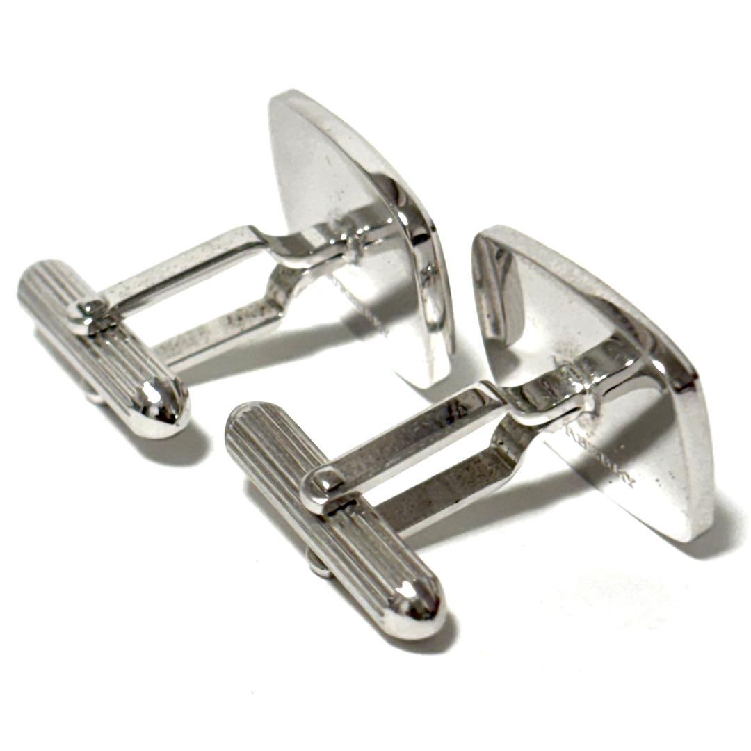 極美品✨箱付き✨バーバリー ネクタイピン カフスボタンセット シルバー