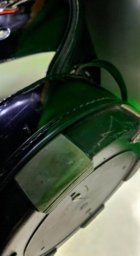 送料無料/美品 Armour　エナメル大型プロスタッフ用キャディバック