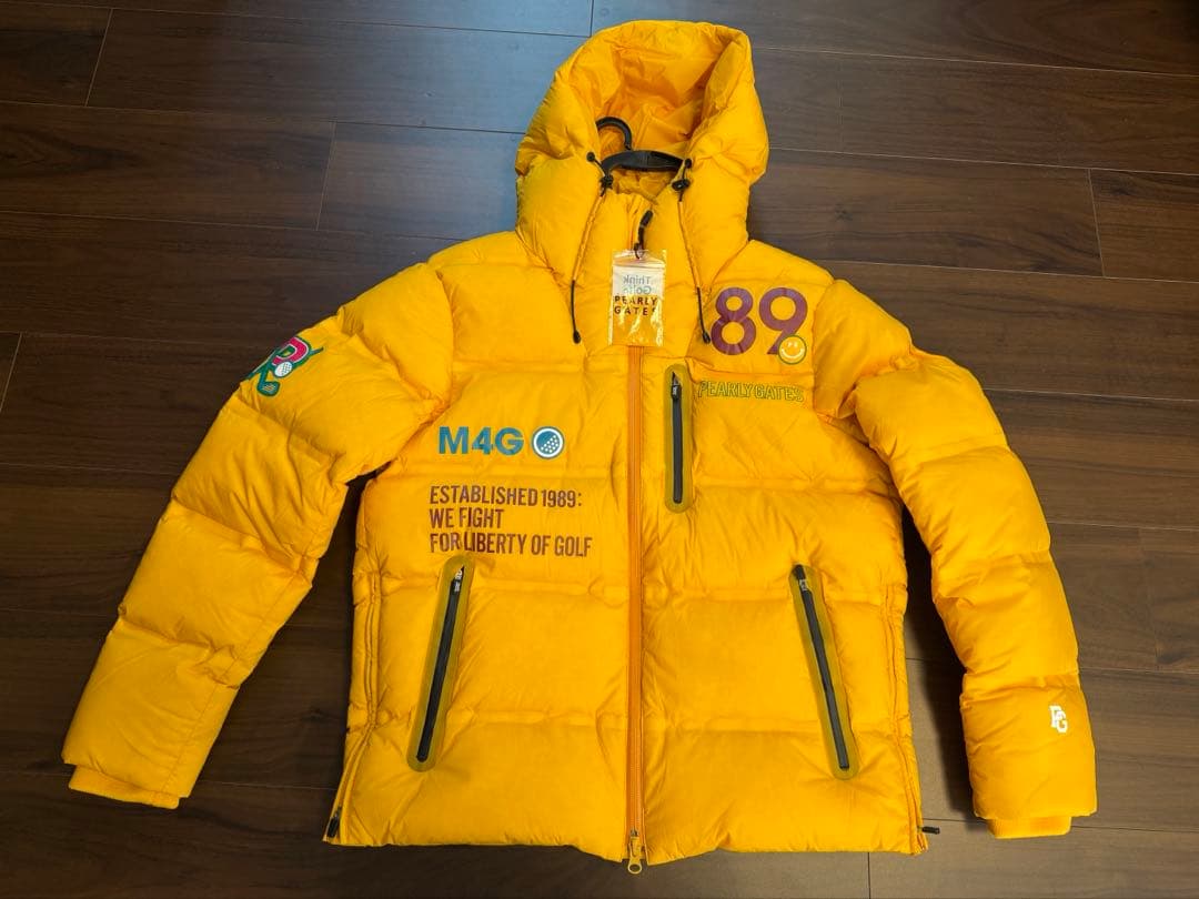 新品 PEARLY GATES パーリーゲイツ ダウン サイズ4（Mサイズ） - メルカリ