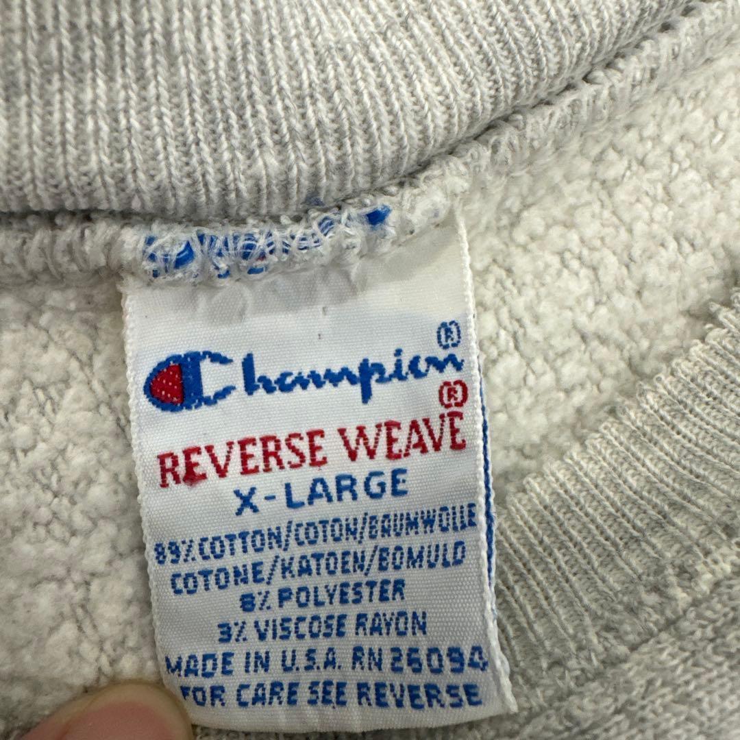 15　90s USA製 Champion リバースウィーブ XL