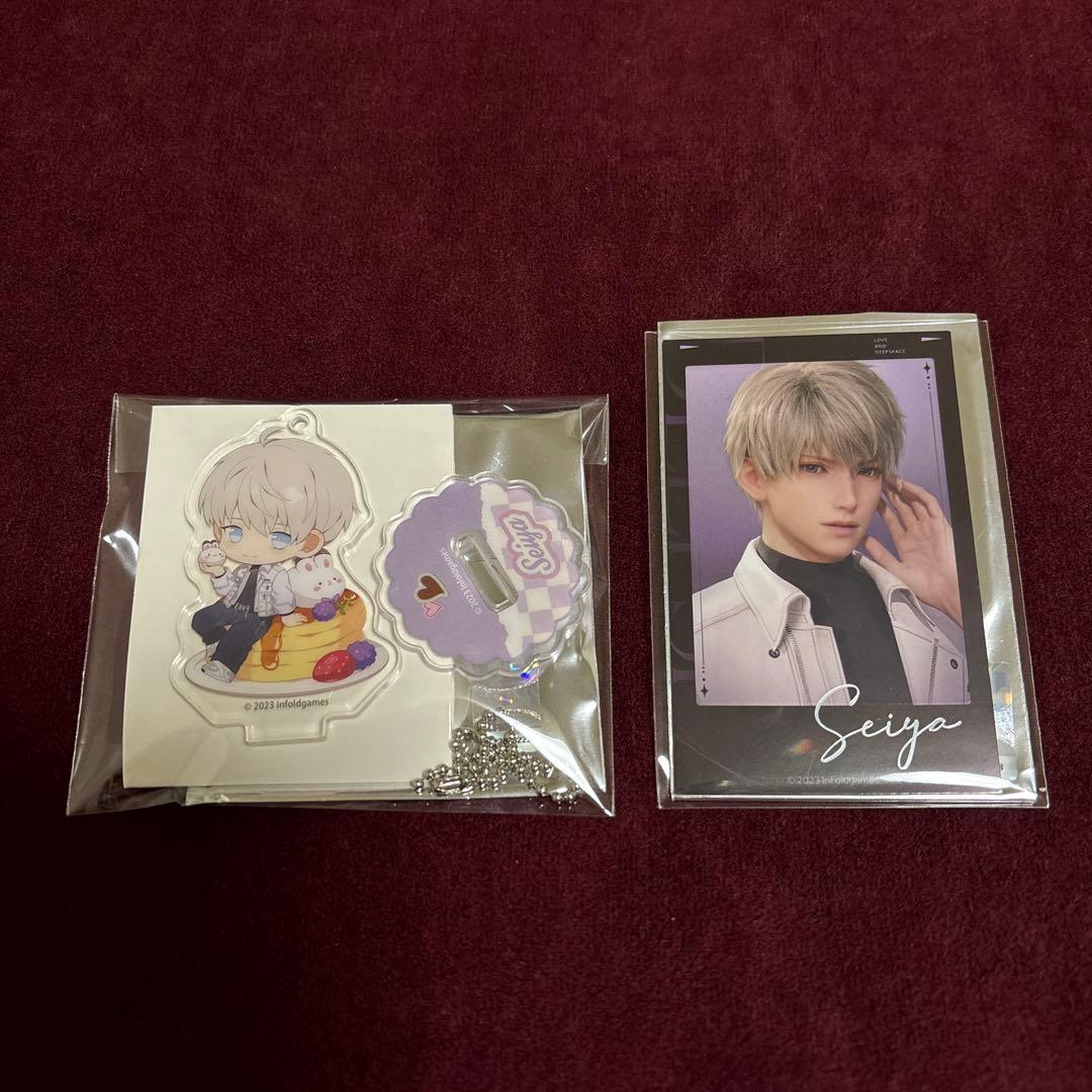恋と深空 スイパラ アクリルキーホルダー チェキ セイヤ - メルカリ
