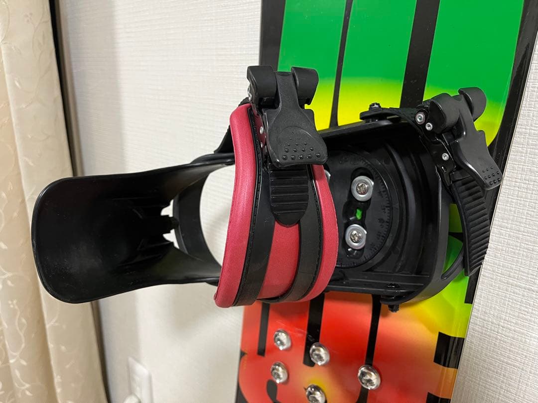 ZUMA 110cm スノーボード 板 バインディング セット 子供 ジュニア