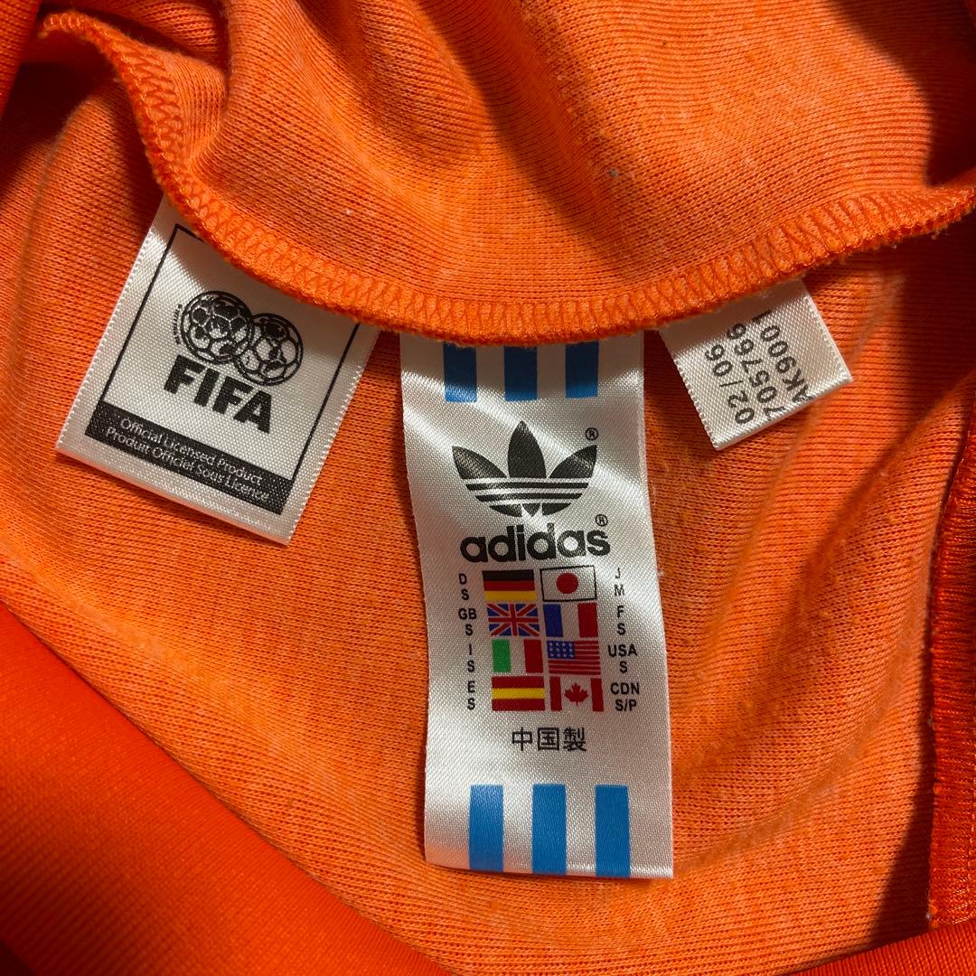 FIFAワールドカップ・アディダス・オランダ・ネダーランド・刺繍ロゴ