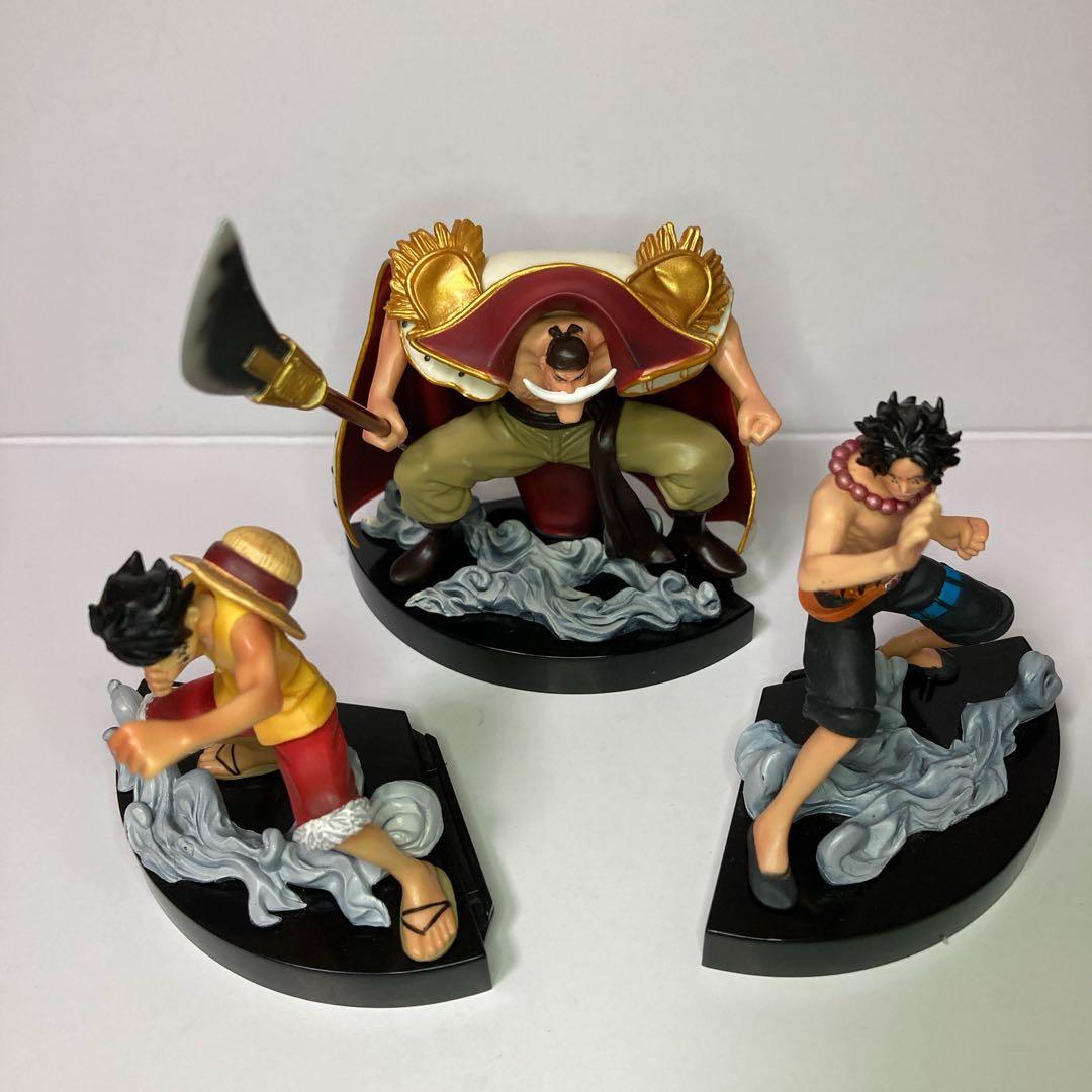 ワンピースフィギュア☆サッポロ一番コラボフィギュア ルフィ×エース