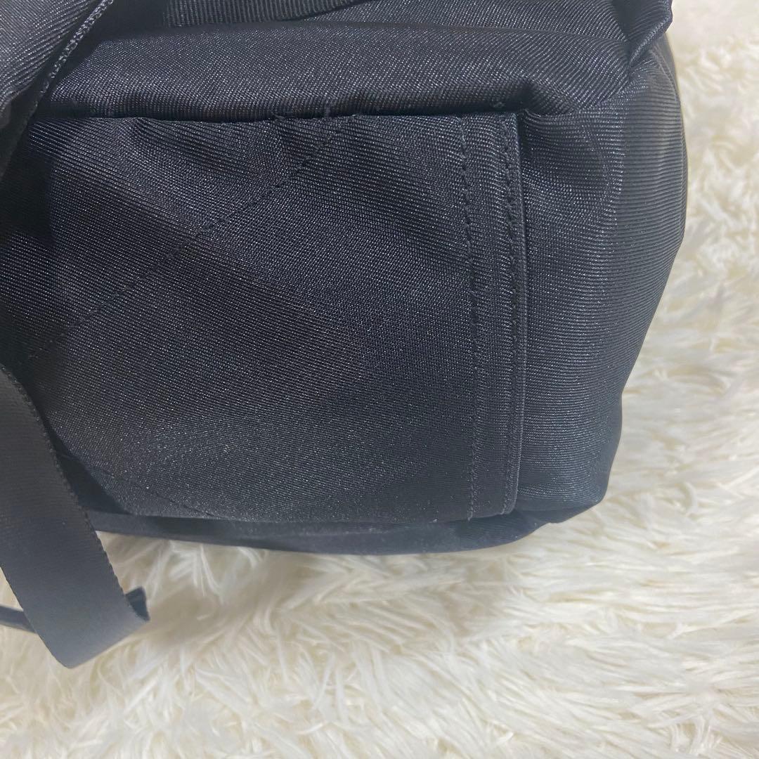 美品 LANVIN en Bleu トロカデロ リボンモチーフ ナイロンリュック