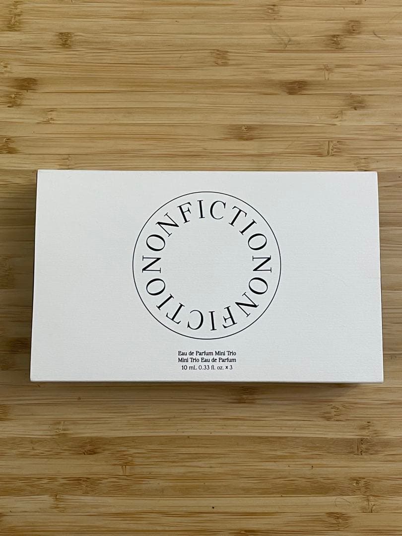 Nonfiction 香水セット 3種 各10ml