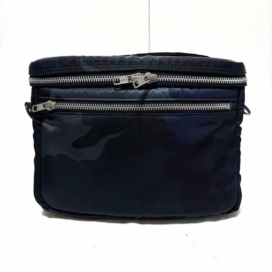 激レア✨極美品 ポーター タンカー カメラバッグ カモフラ ネイビー 吉田カバン