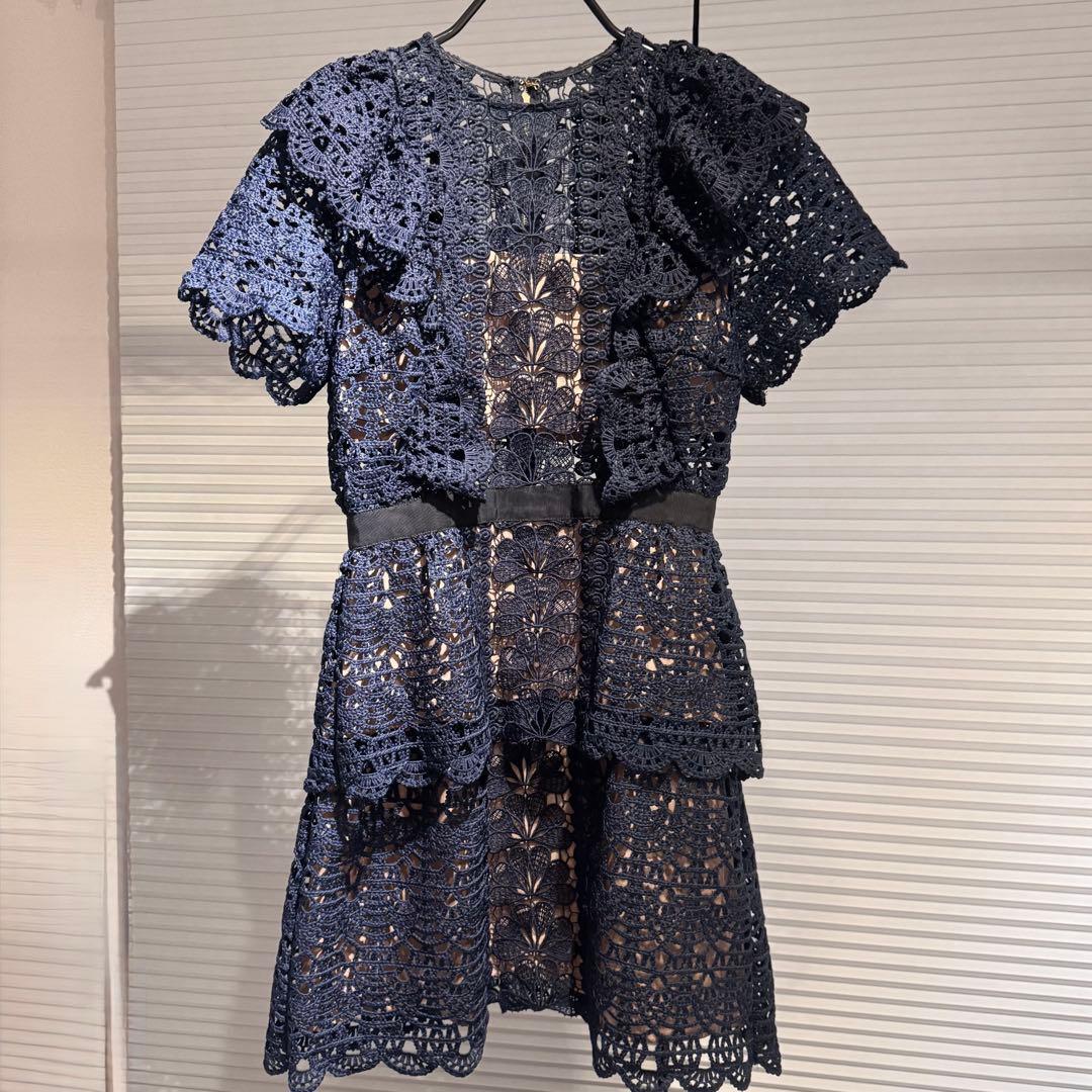 セルフポートレート　レース　ワンピース