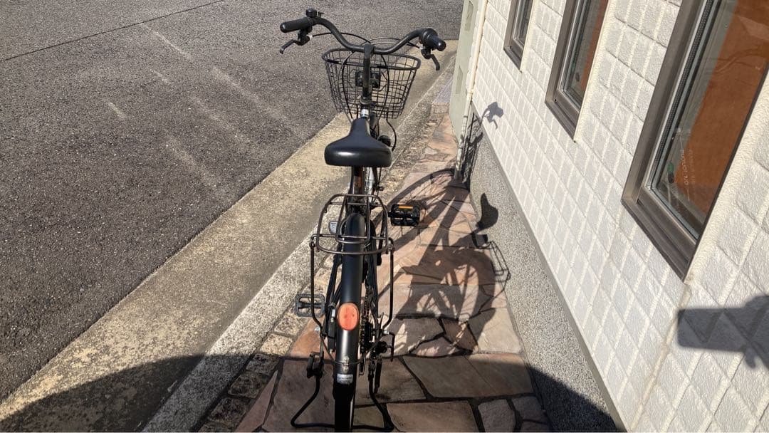 22インチ　子供用自転車　黒色