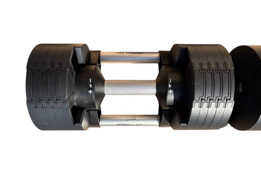 NÜOBELL 220 可変式ダンベル　ヌオベル　フレックスベル2個セット送料込