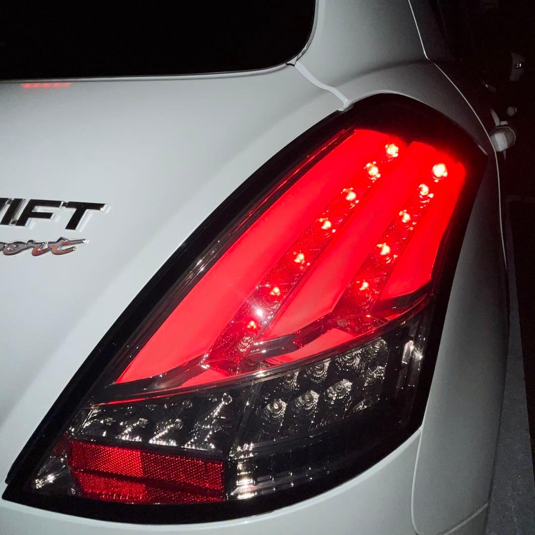 g*7様 zc32s スイスポLEDテールランプ スモーク 2個セット (中古