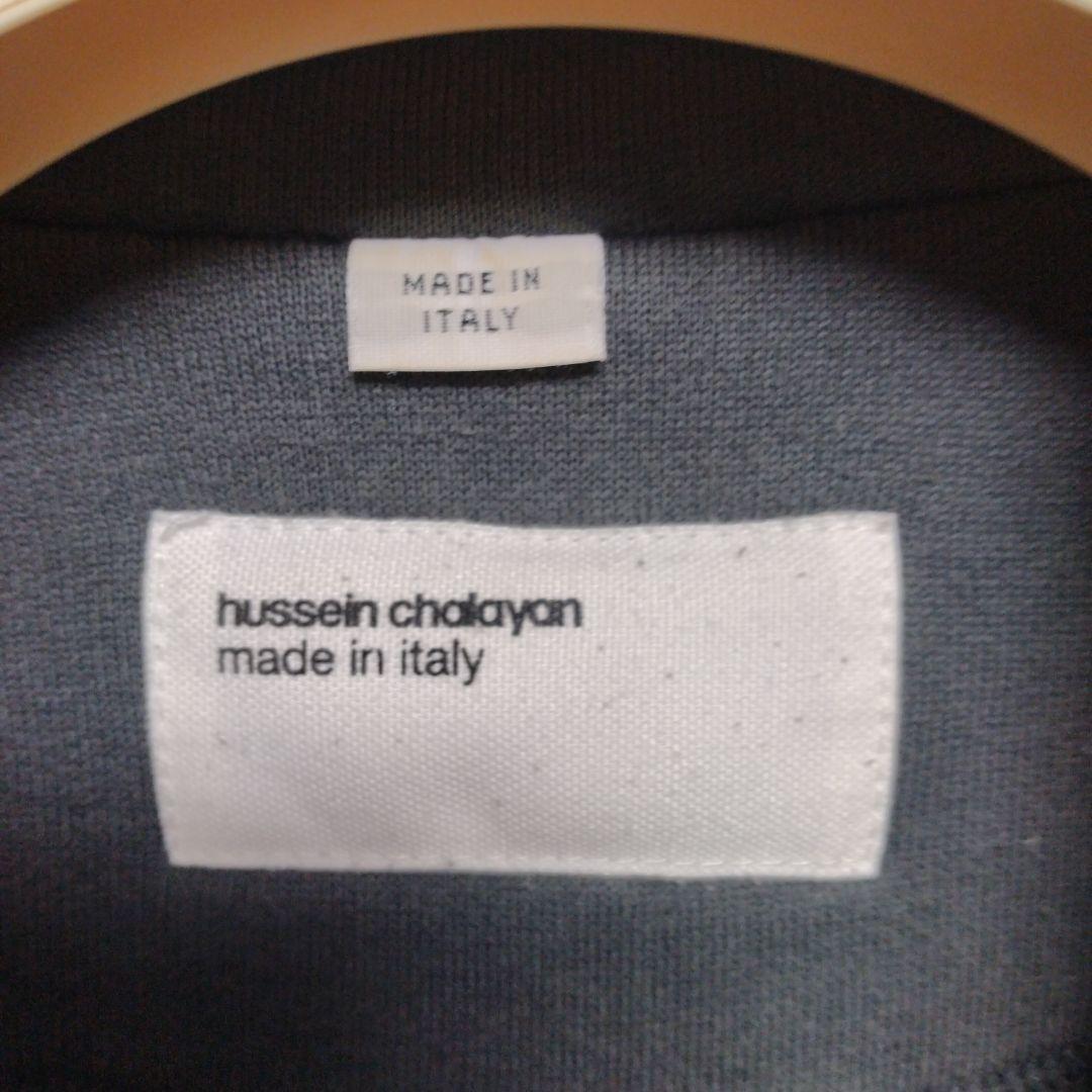 フセインチャラヤン ジャージジャケット　　chalayan　ギャルソン　グレー