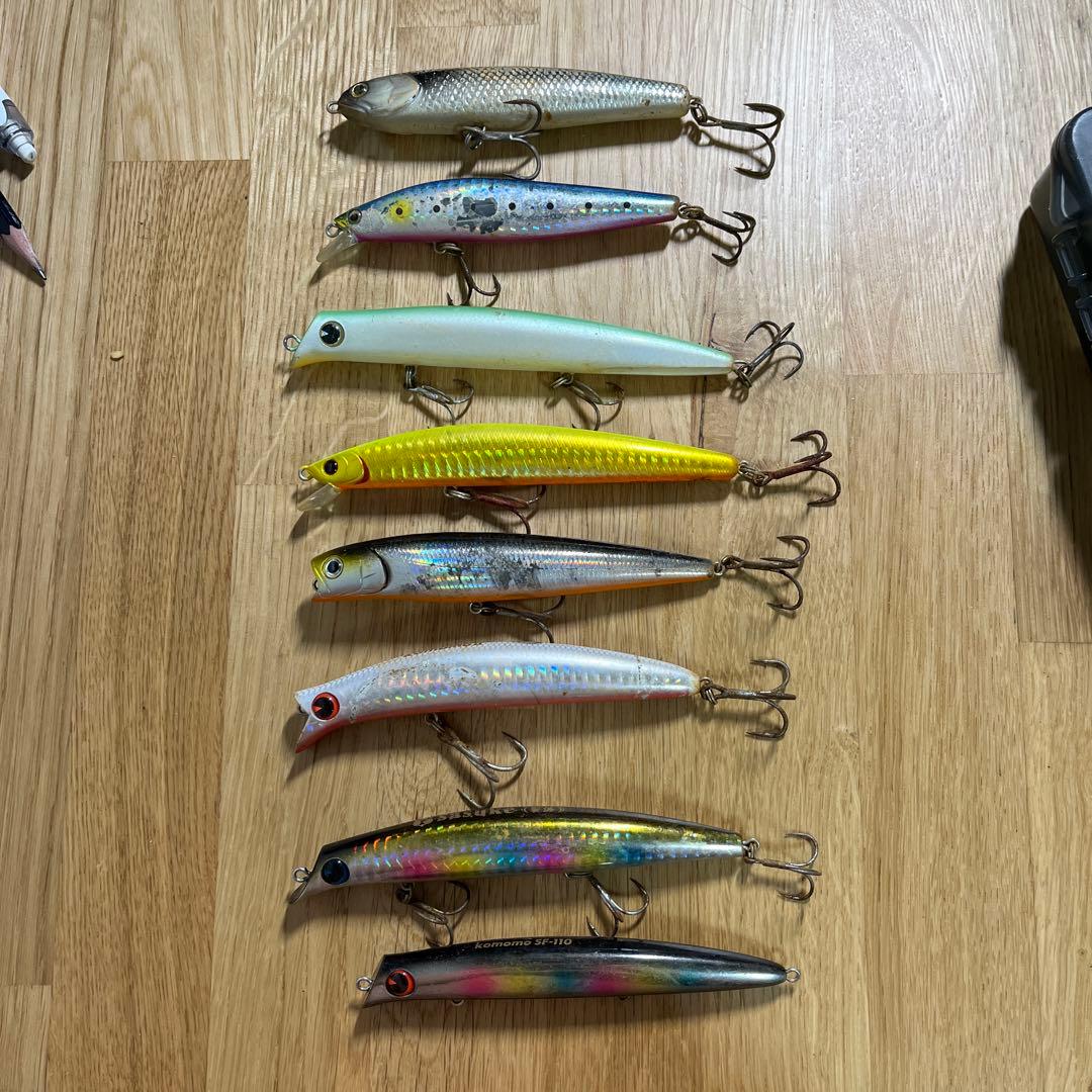 サクラマスミノー21個セットです。 おまけで針付けます。 サクラマス