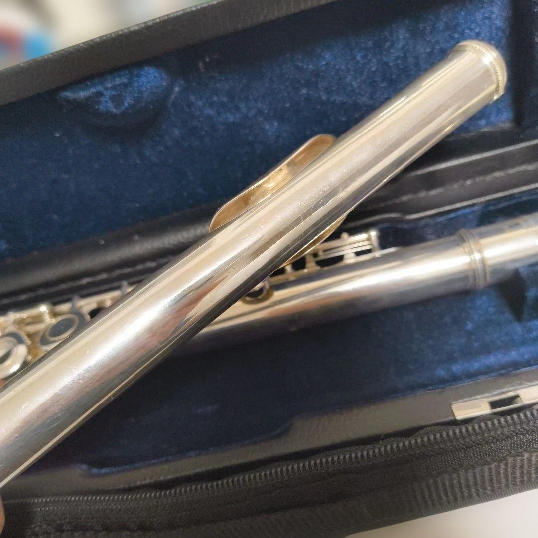 頭部管銀製　ヤマハフルート YFL311Ⅱ Eメカ付き