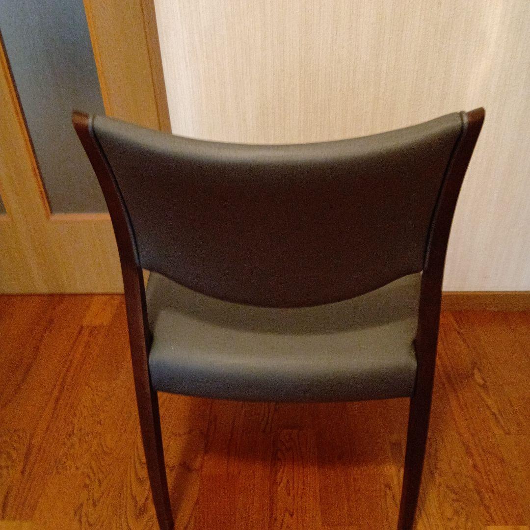 noko様浜本工芸展示品 合成皮革製チェア DC 5400 マニエラ