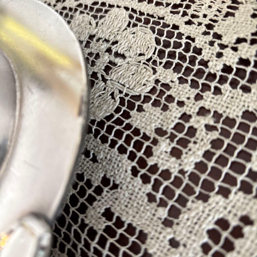 アンティーク／ヴィンテージ　サンドイッチトレー　シルバープレート