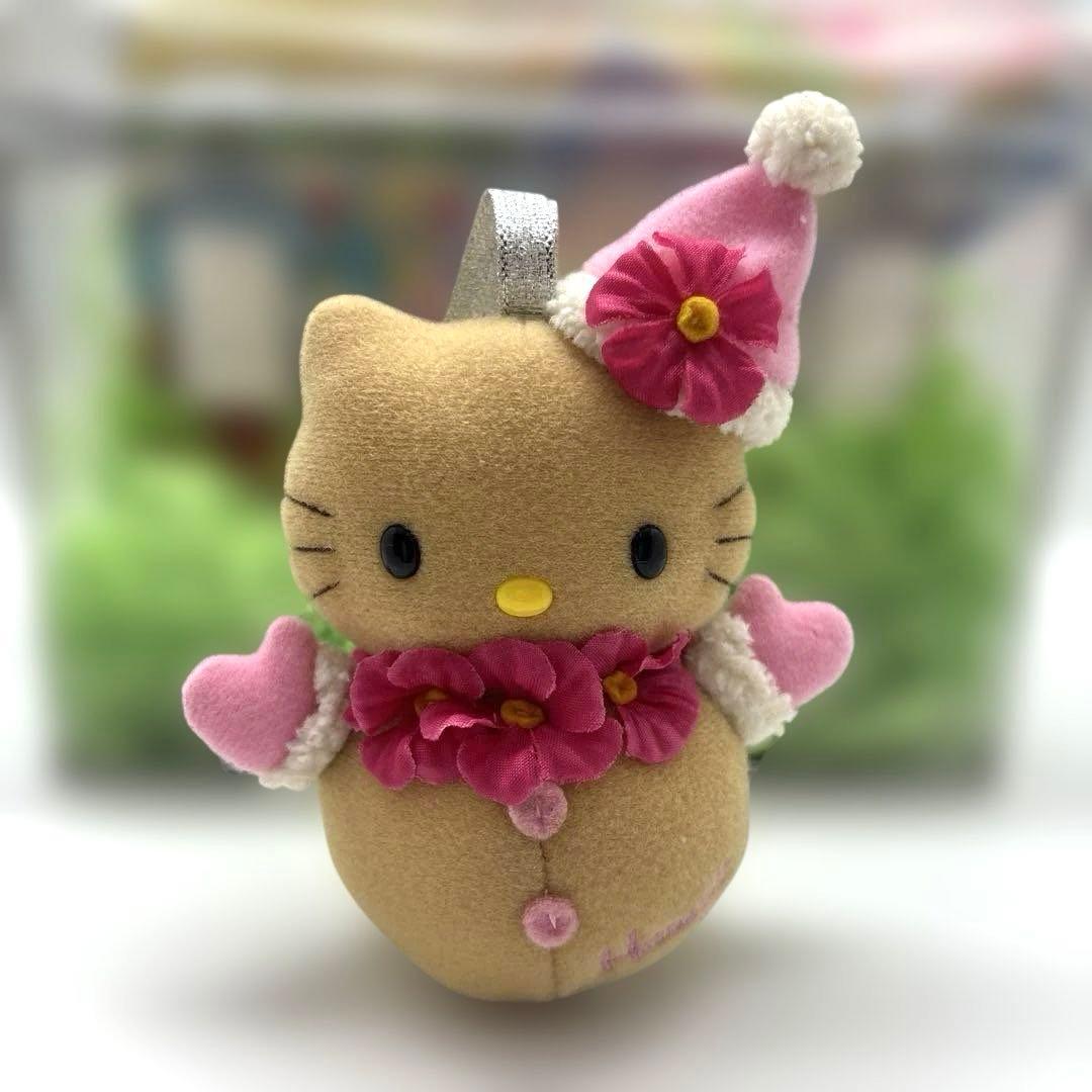新品未使用 希少 ハワイ限定 Sanrio ハローキティ 日焼け 雪だるま