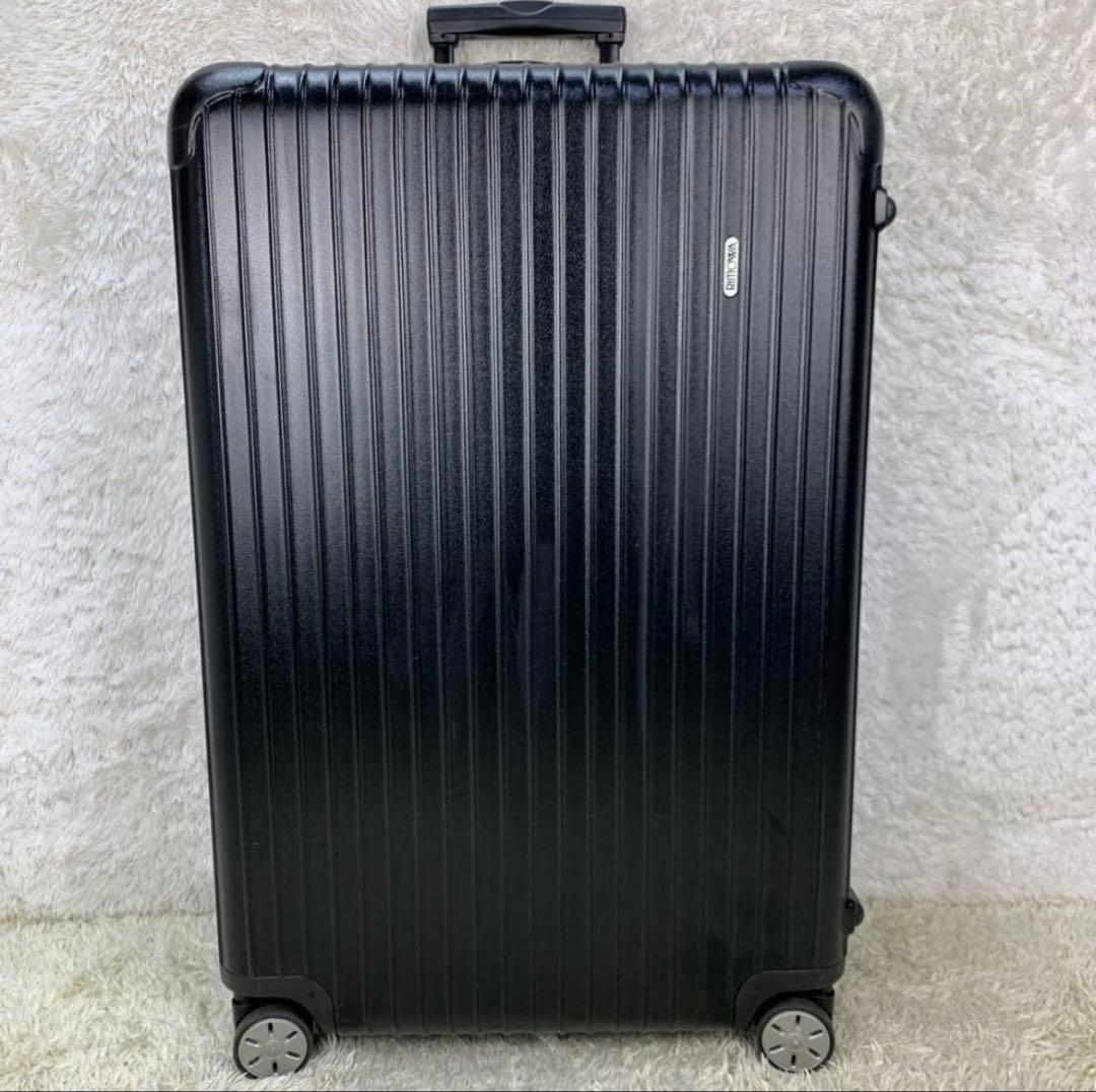 美品✨リモワ サルサ 最大容量 104L 4輪 MW TSA マットブラック