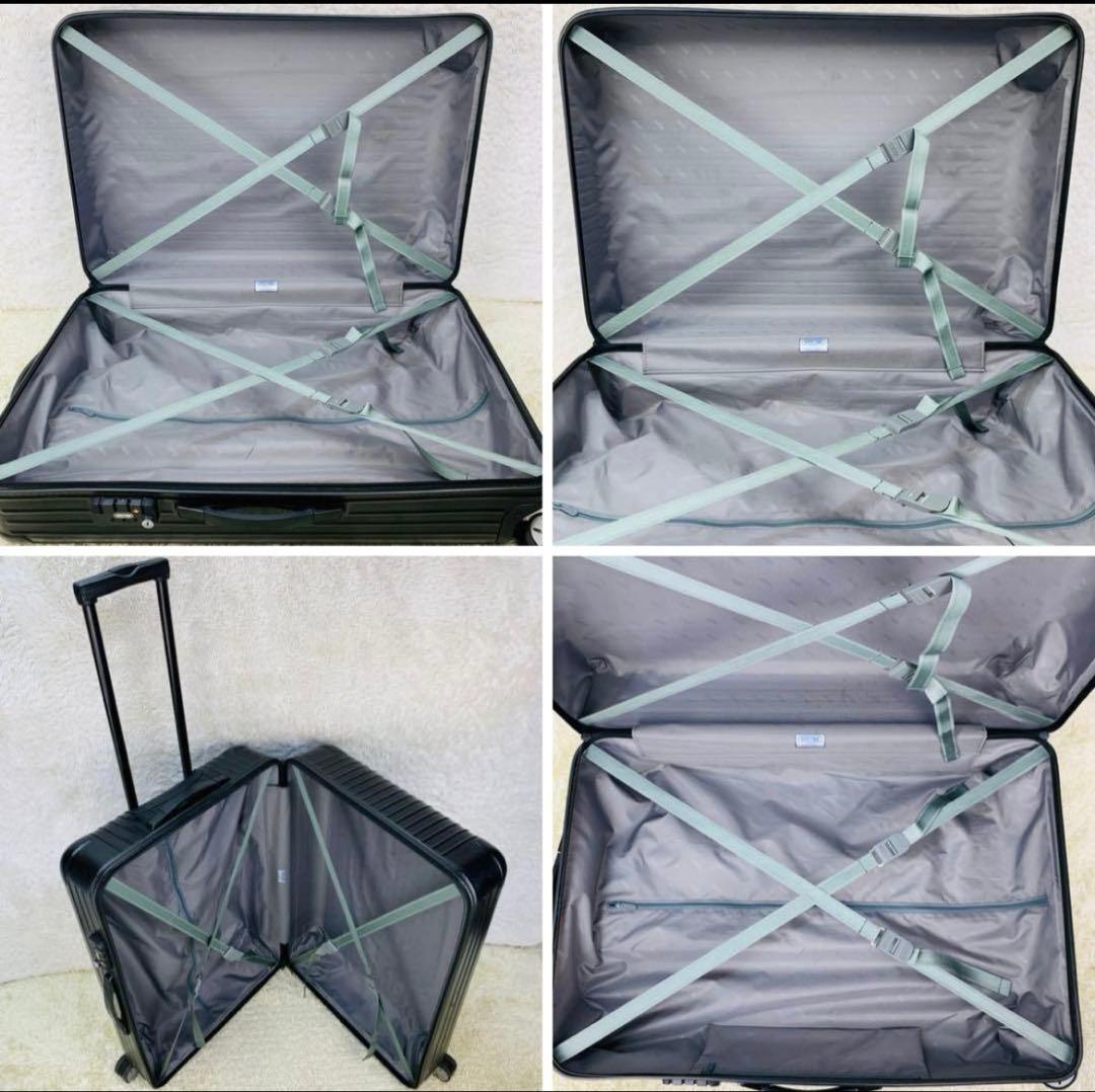 美品✨リモワ サルサ 最大容量 104L 4輪 MW TSA マットブラック