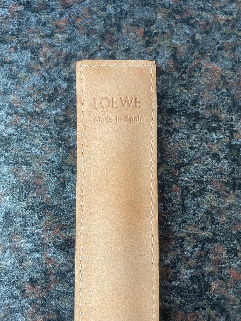 LOEWE スラップブレスレット スモール タン