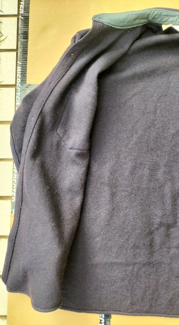 70s USA製 Woolrich ウールリッチ CPO シャツ XL NAVY