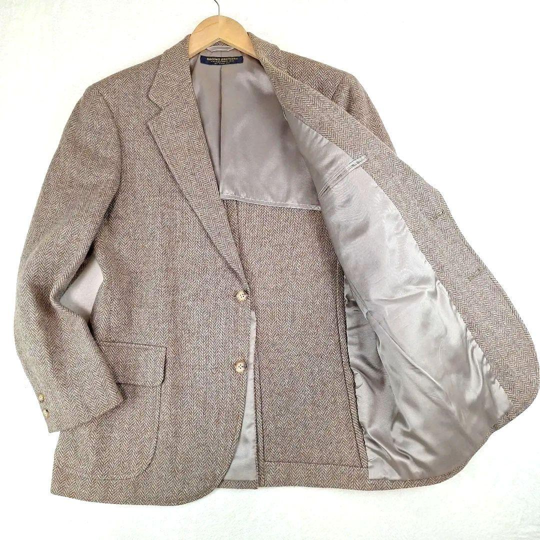 BROOKS BROTHERS　ツイードジャケット　ヘリンボーン　AB6　日本製