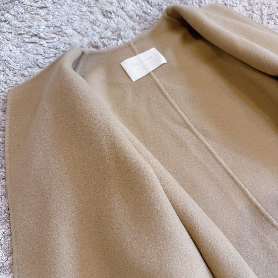 美品【ダブルフェイス／ベルト付き】ボールジィ／オーバーサイズ•ノー